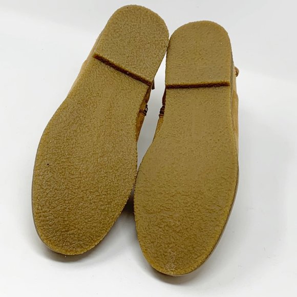 Comfort View Tan Embroider Crepe Sole Bootie SZ 9 - Picture 8 of 10